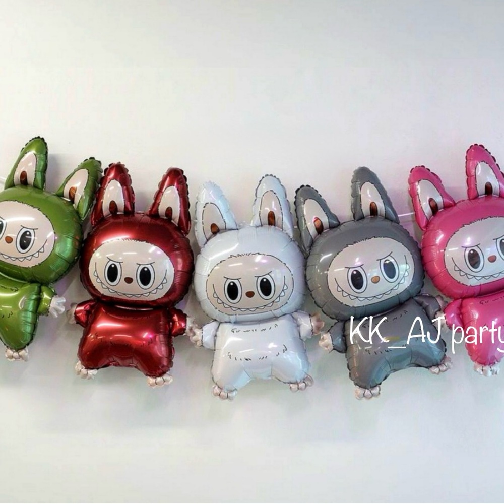 Labubu 5pcs set 26” Cartoon Character birthday Balloons